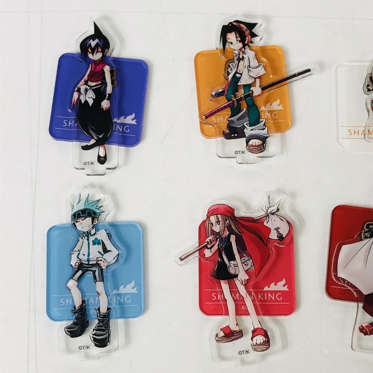 中古品 シャーマンキング展 ビッグアクリルスタンドコレクション 全8種