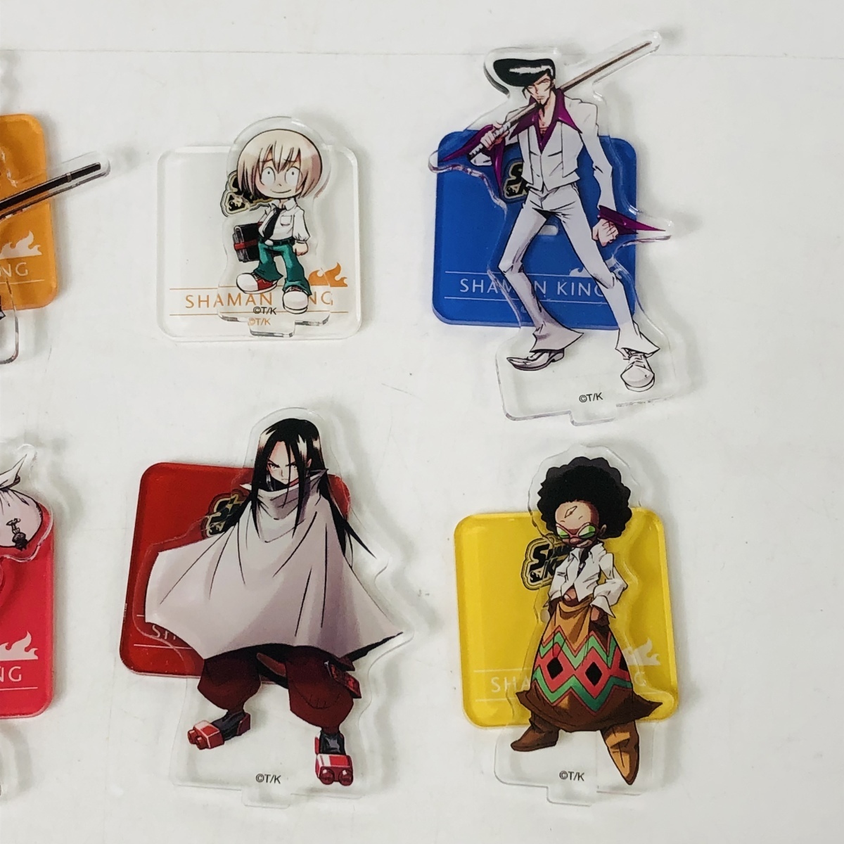 中古品 シャーマンキング展 ビッグアクリルスタンドコレクション 全8種