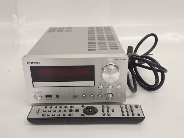 オーディオ機器 ONKYO ネットワークCDレシーバー CR-N755 リモコン 取