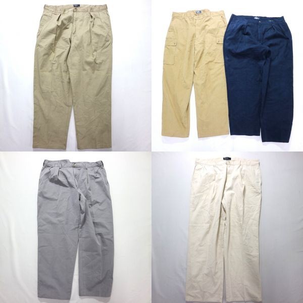 ◎ラルフローレン ポロ チノパンツ set USA製 カジュアル 他 (42) 5枚セット まとめ売り 大量 古着卸 1円スタート 最落なしME8317
