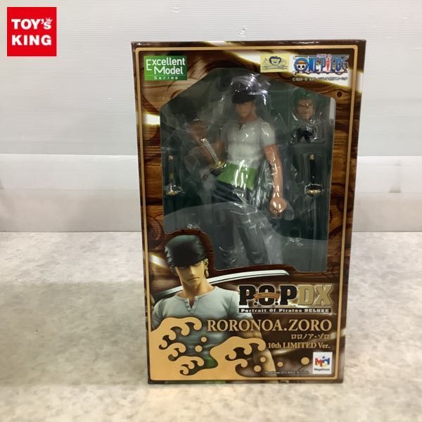1円～ 未開封 メガハウス P.O.P DX/POP ONE PIECE ロロノア・ゾロ 10th LIMITED Ver.
