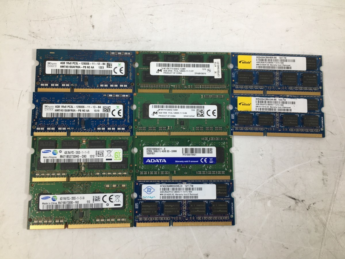 メモリ SAMSUNG 4GB SO-DIMM サムスン純正 サムスン PC4-3200AA ノート 
