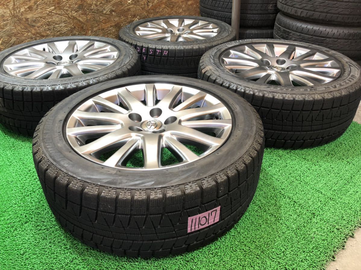 トヨタ純正 17インチ TOYOTA 5穴 アルミホイール 純正 PCD114.3 7j+45 7J