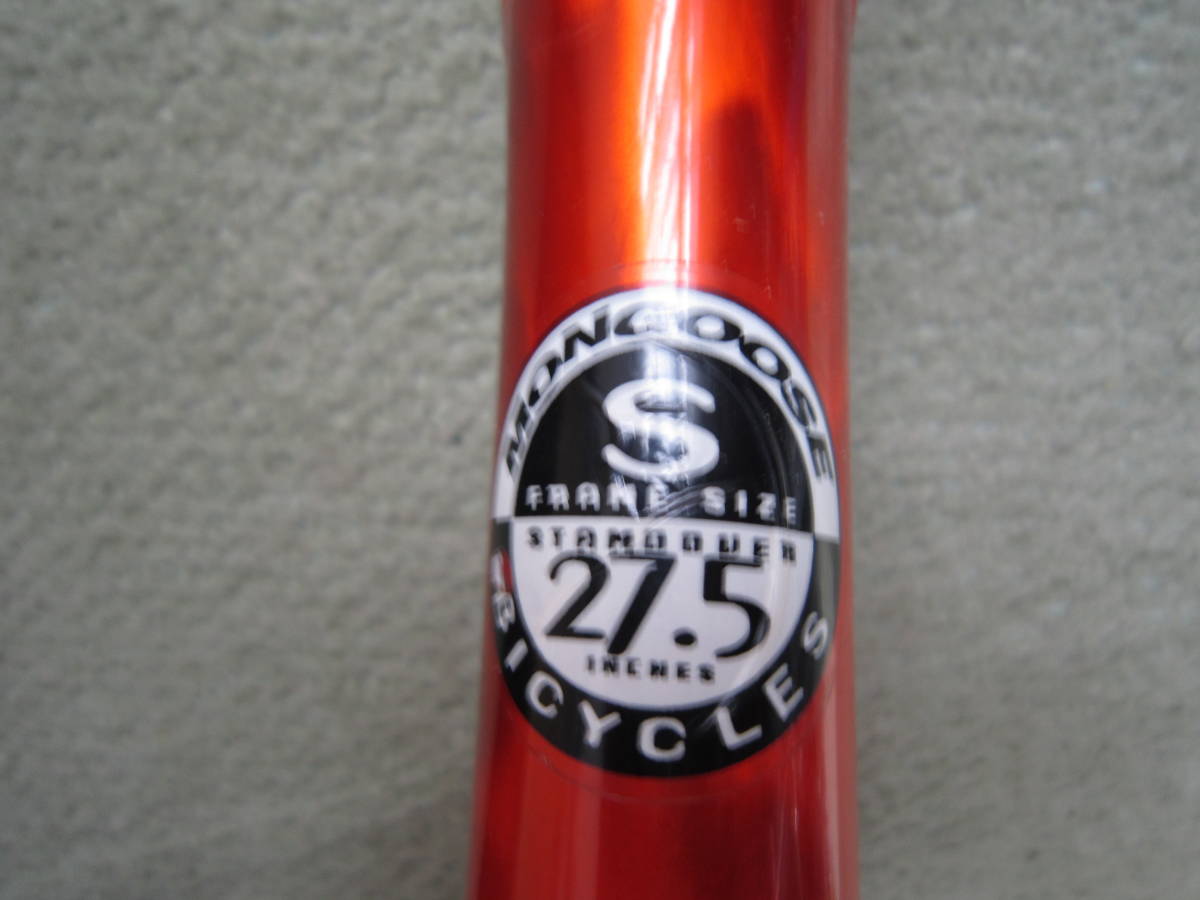 マングース MONGOOSE PRO NX9.7 Sサイズ 26インチ FOX VANILLA RC 