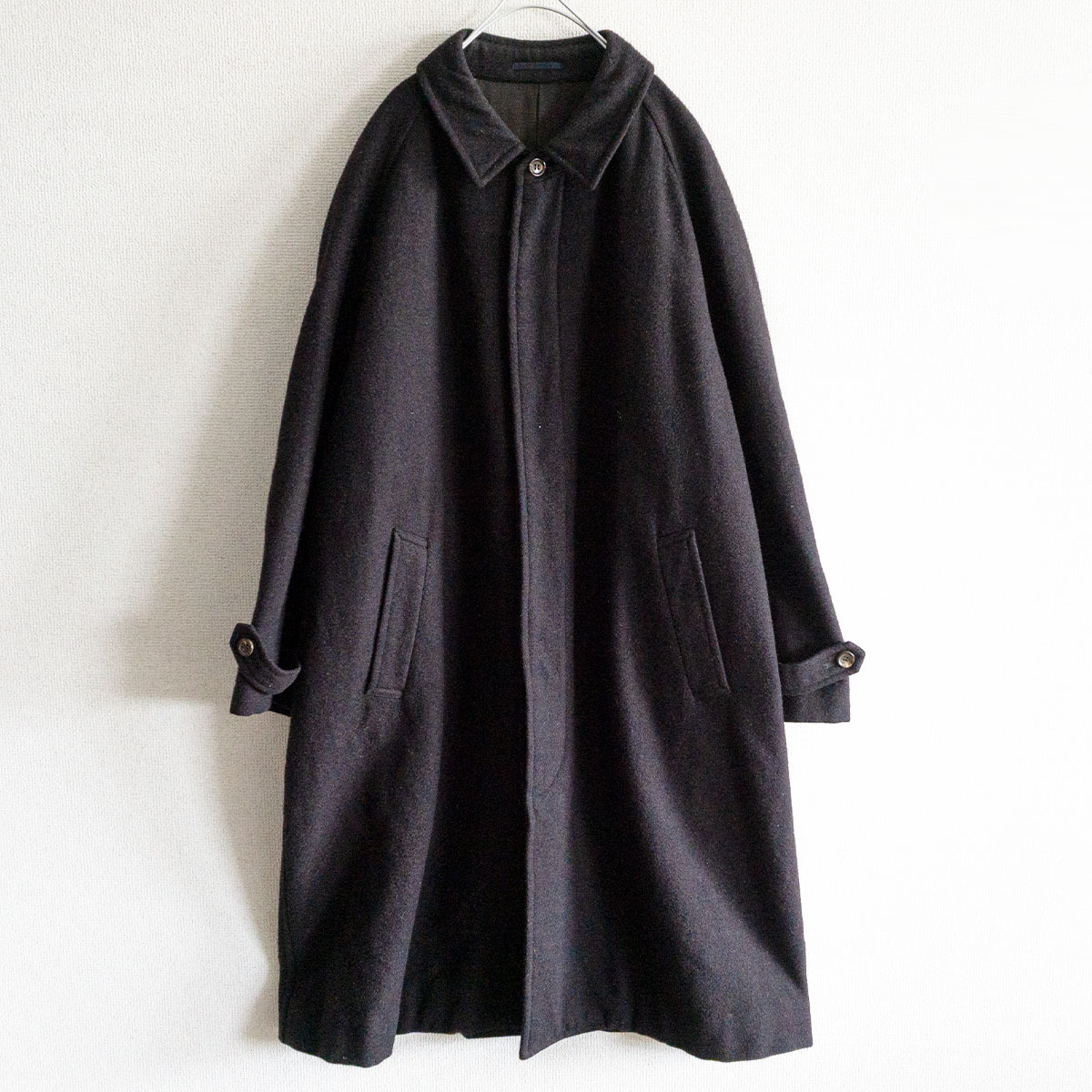 80年代】COMME des GARCONS HOMME【ウール ステンカラー コート】M 80S 