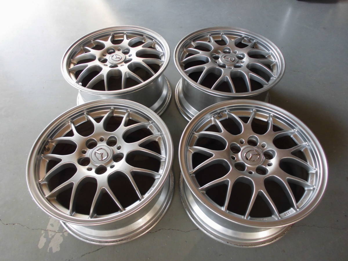 FD3S RX-7 スピリットR 純正 BBS 17インチ 鍛造ホイール 4本 - BBS 