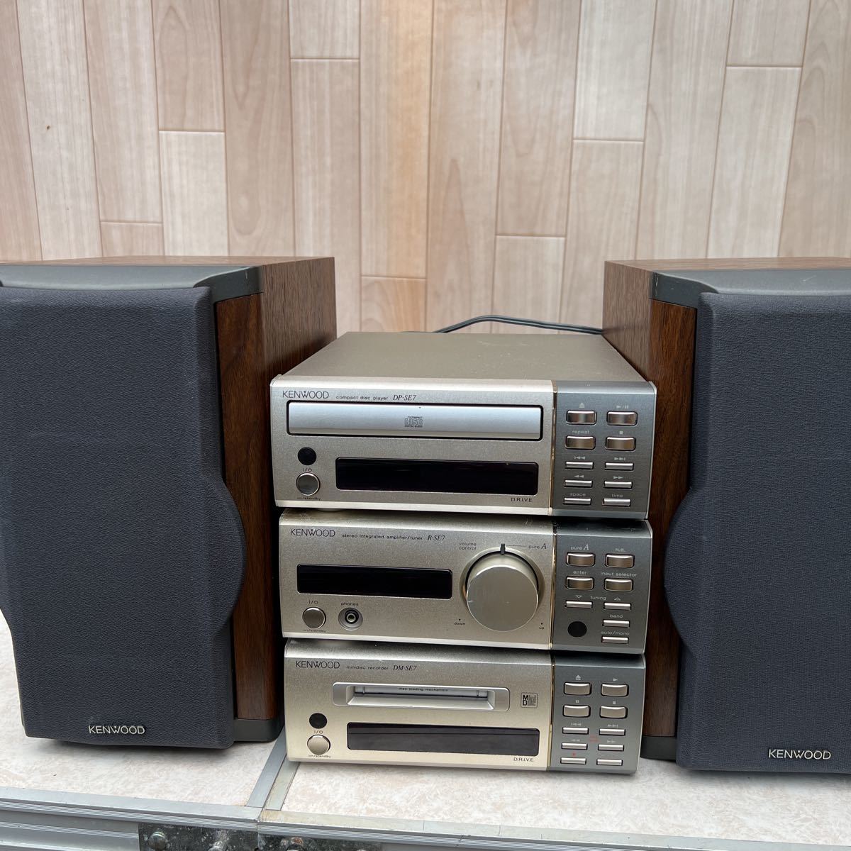 オーディオ機器 KENWOODシステムコンポ SE7シリーズ ジャンク品