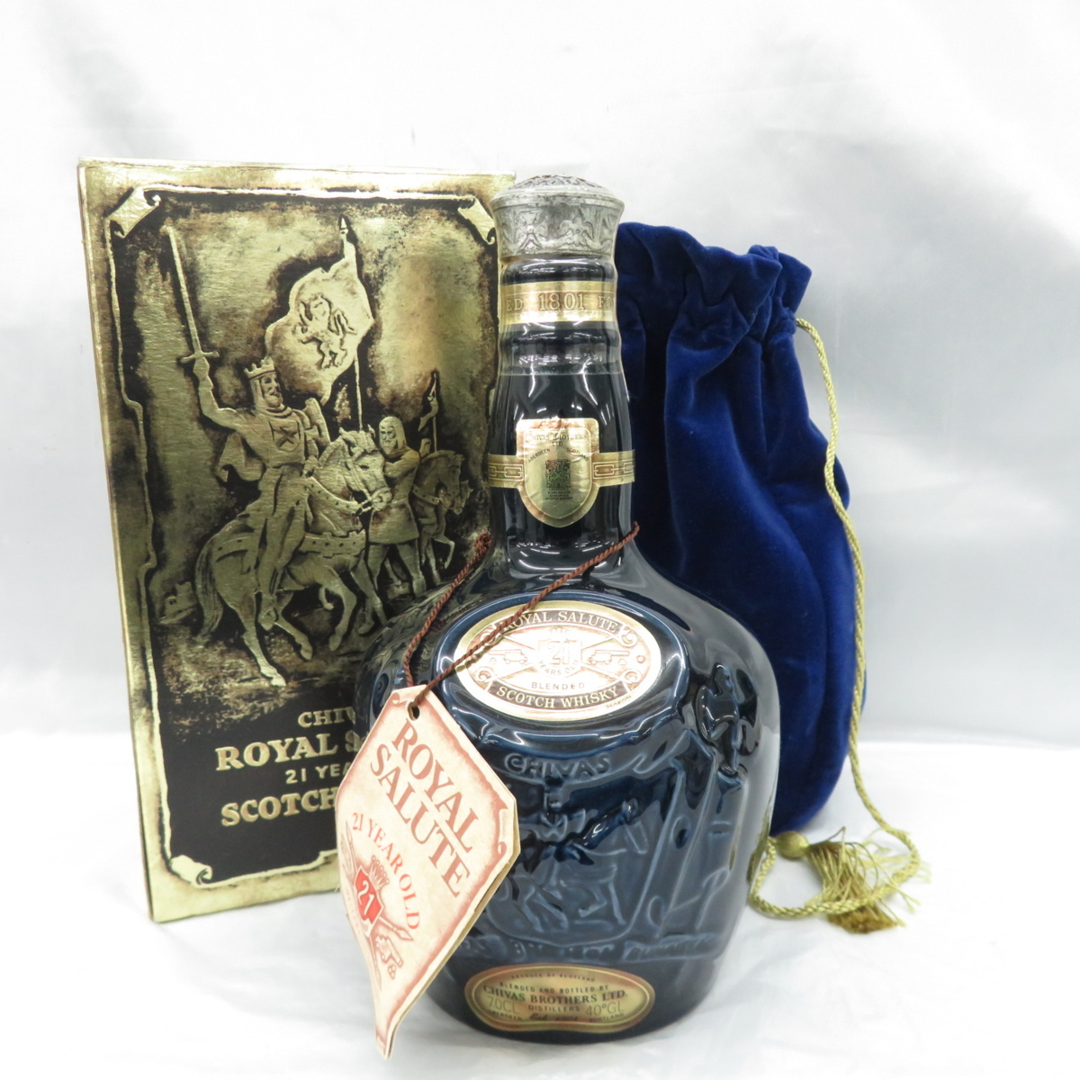 未開栓】ROYAL SALUTE ロイヤルサルート 21年 陶器ボトル ウイスキー