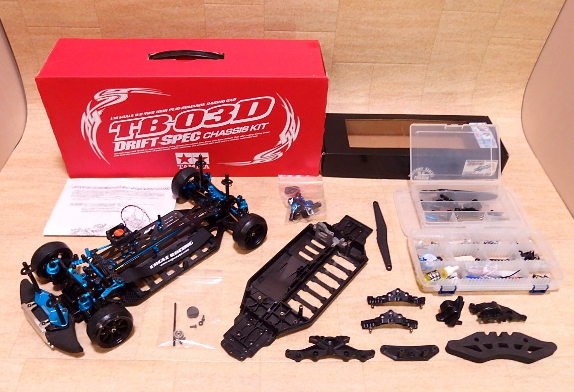 TAMIYA TB-03D ドリフト シャーシ TECH RACINGコンバ タミヤ 電動RC