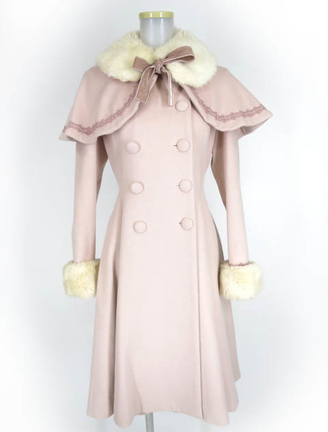 Mary Magdalene Midi with Cape by ケープ付きミディコート Coat