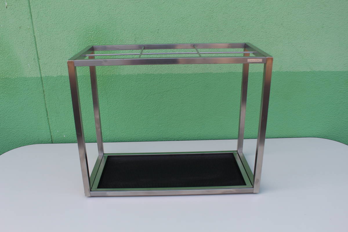 ライオン事務器 ステンレス傘立て TSS-36 W63，8cm D55，5cm H72cm 複数有