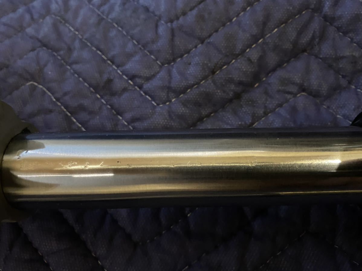 KSR80 KSR50 KSR2 KSR1 フォークプロテクター 取付バンド・ボルト付き