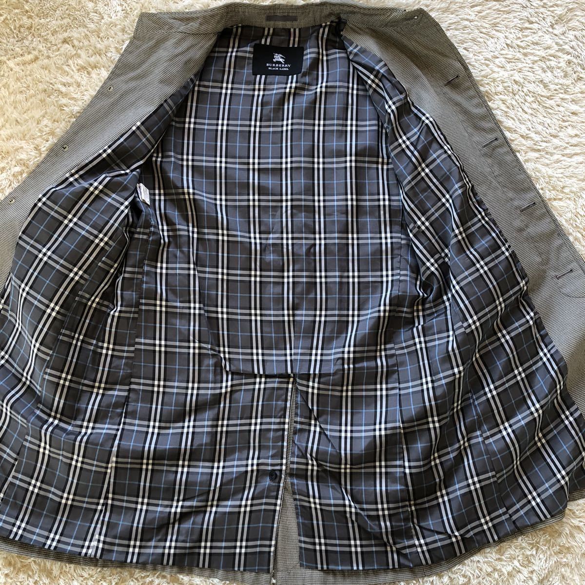 希少Lサイズ！美品 ！バーバリーブラックレーベル 『英国調の気品
