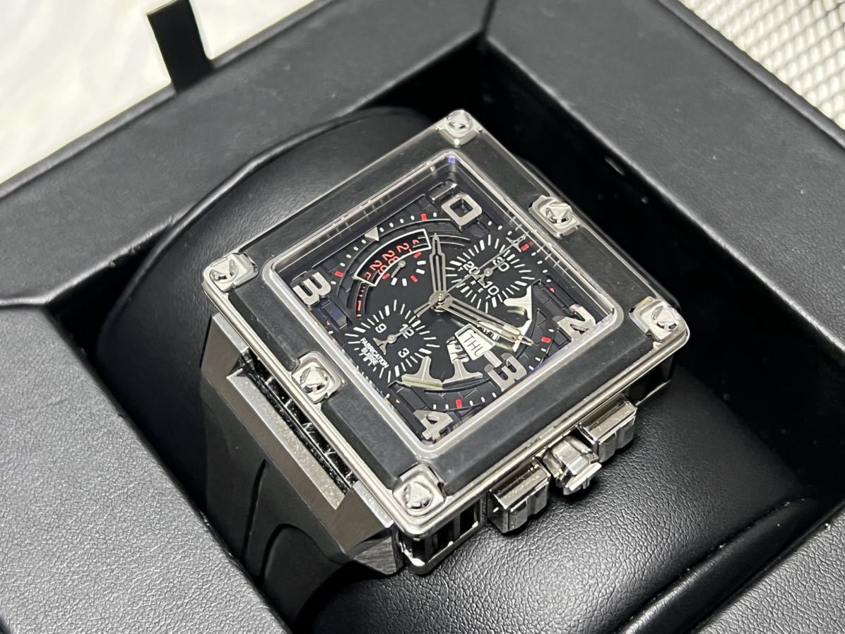 ゴッサムシティ ティレット 貴重モデル ビッグケース スクエア 高級感  