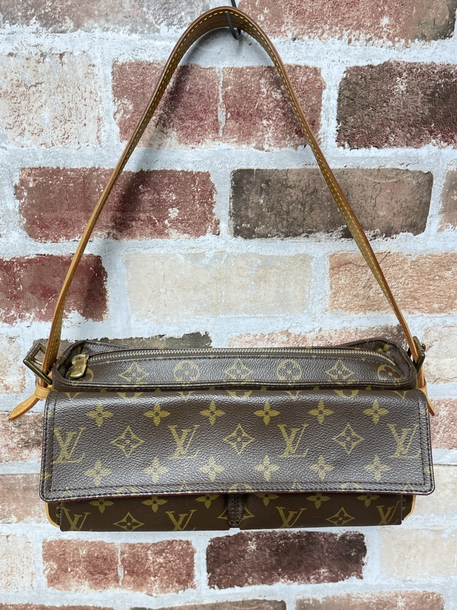 【SALE，安い】 SM0311-12I Louis Vuitton ヴィバシテMM ショルダーバッグ ルイ ヴィトン モノグラム made in France 肩掛けバッグ(ショルダーバッグ)｜売買されたオークション情報、yahooの商品情報をアーカイブ公開 - かばん、バッグ