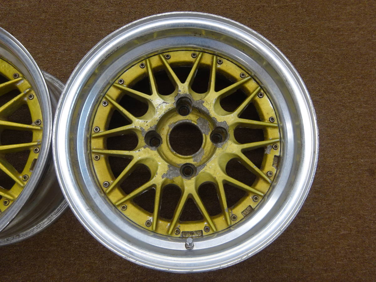 A-22 SSR ドリドリ メッシュ (ゴールド) ☆15×7J ET10 PCD114.3 4H 2本