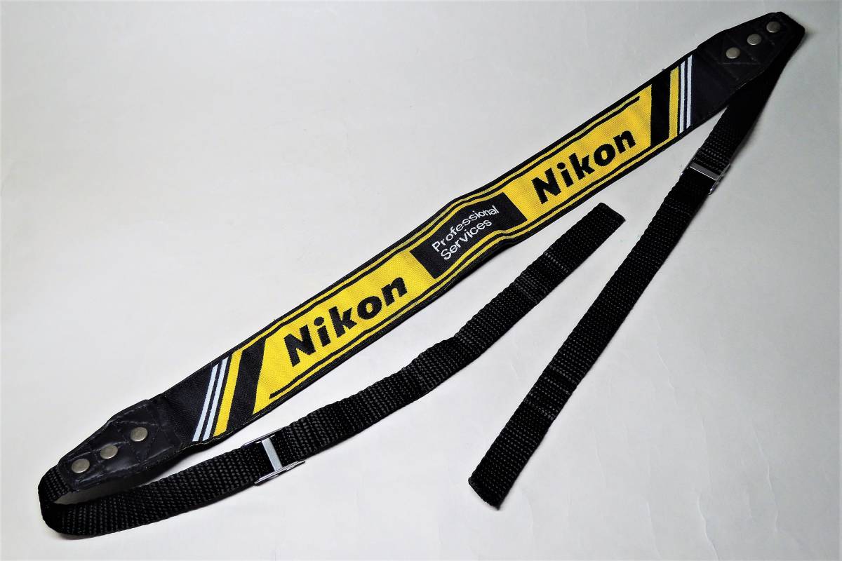 中古 ニコンプロサービス（NPS）望遠レンズ用ストラップ ☆ Nikon