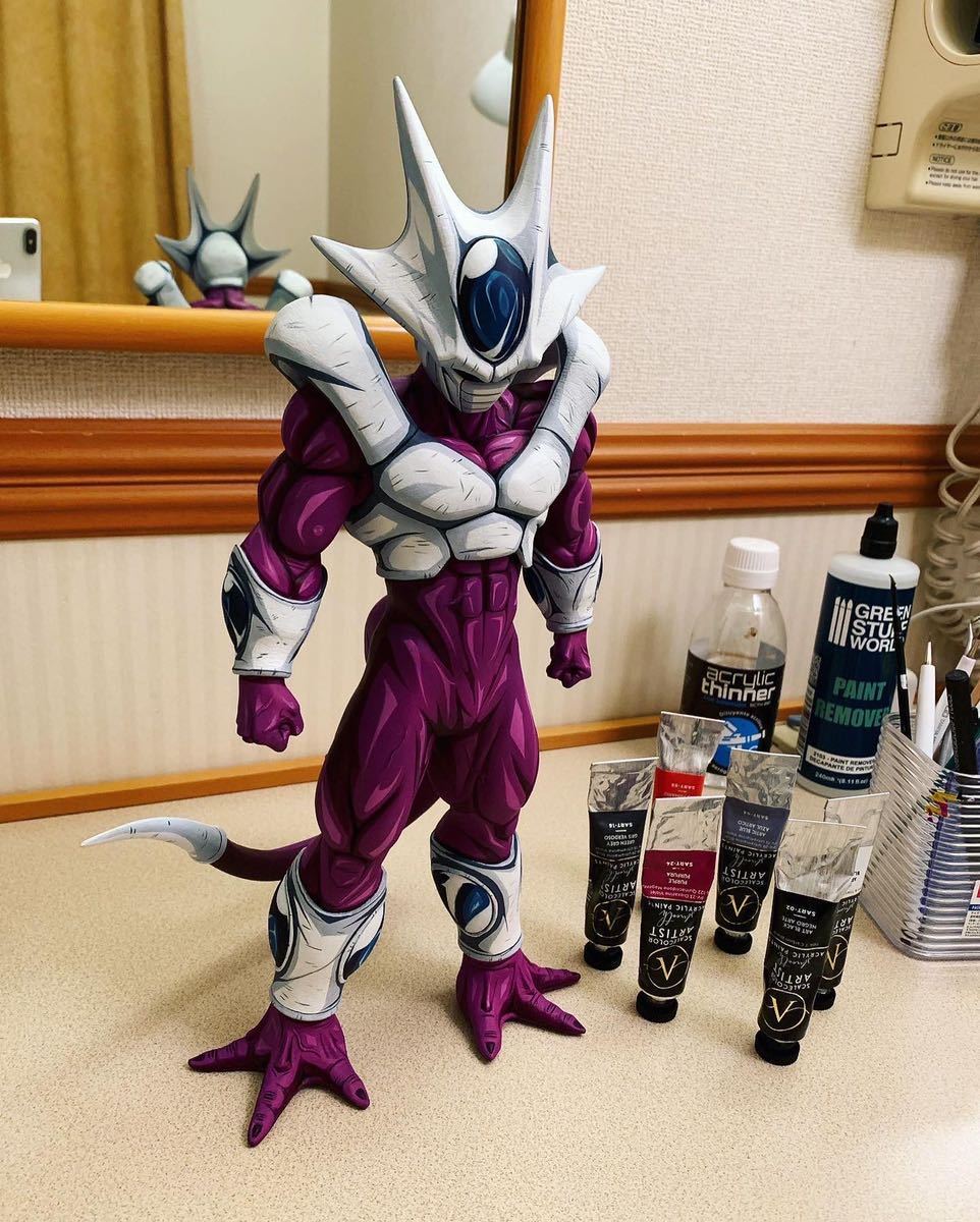 ドラゴンボール 一番くじ クウラ 二次元彩色リペイント ドラゴンボール