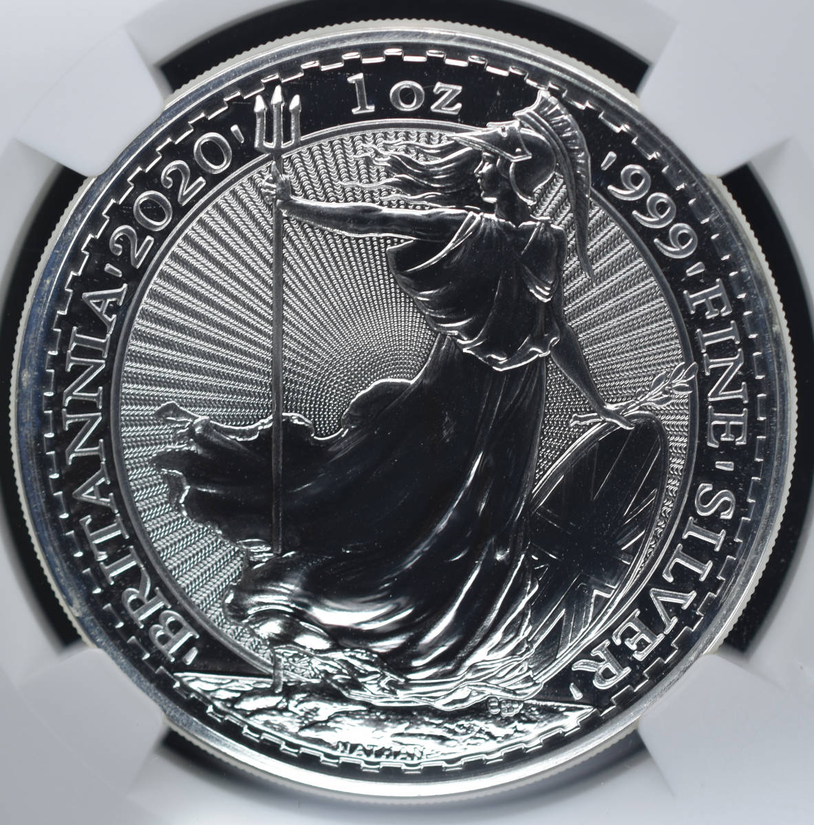 銀貨 G Britain 2020年 NGC MS69 イギリス ブリタニア 【公式通販】