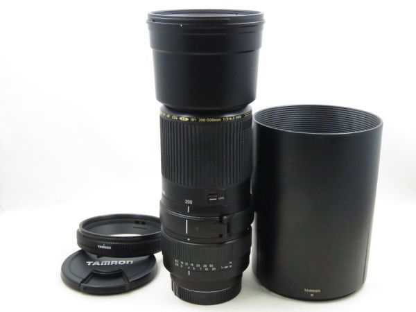 17902T6]☆極上美品☆TAMRON SP AF 200-500mm F5-6.3 Di SonyA フード