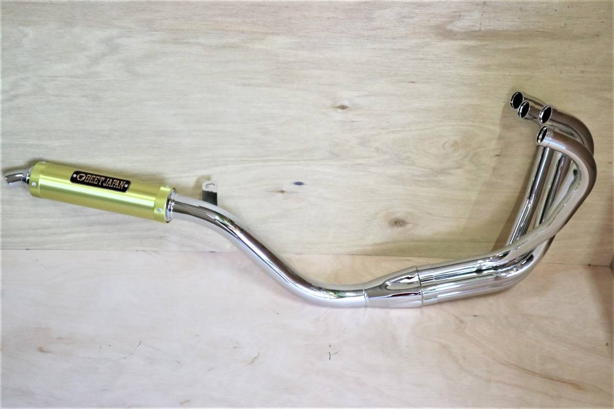 1BA 社外 マフラー メッキ CBX400F /② CBX550F NC07 PC04バック 