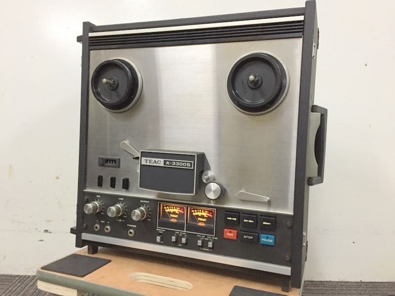 TEAC A-3300S オープンリールデッキ ティアック カバー付き　Y3472