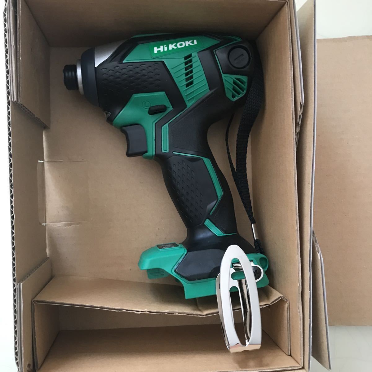 【新品・送料込】WH14DKL（NN）本体 コードレスインパクトドライバー HiKOKI 未使用 グリーン_2