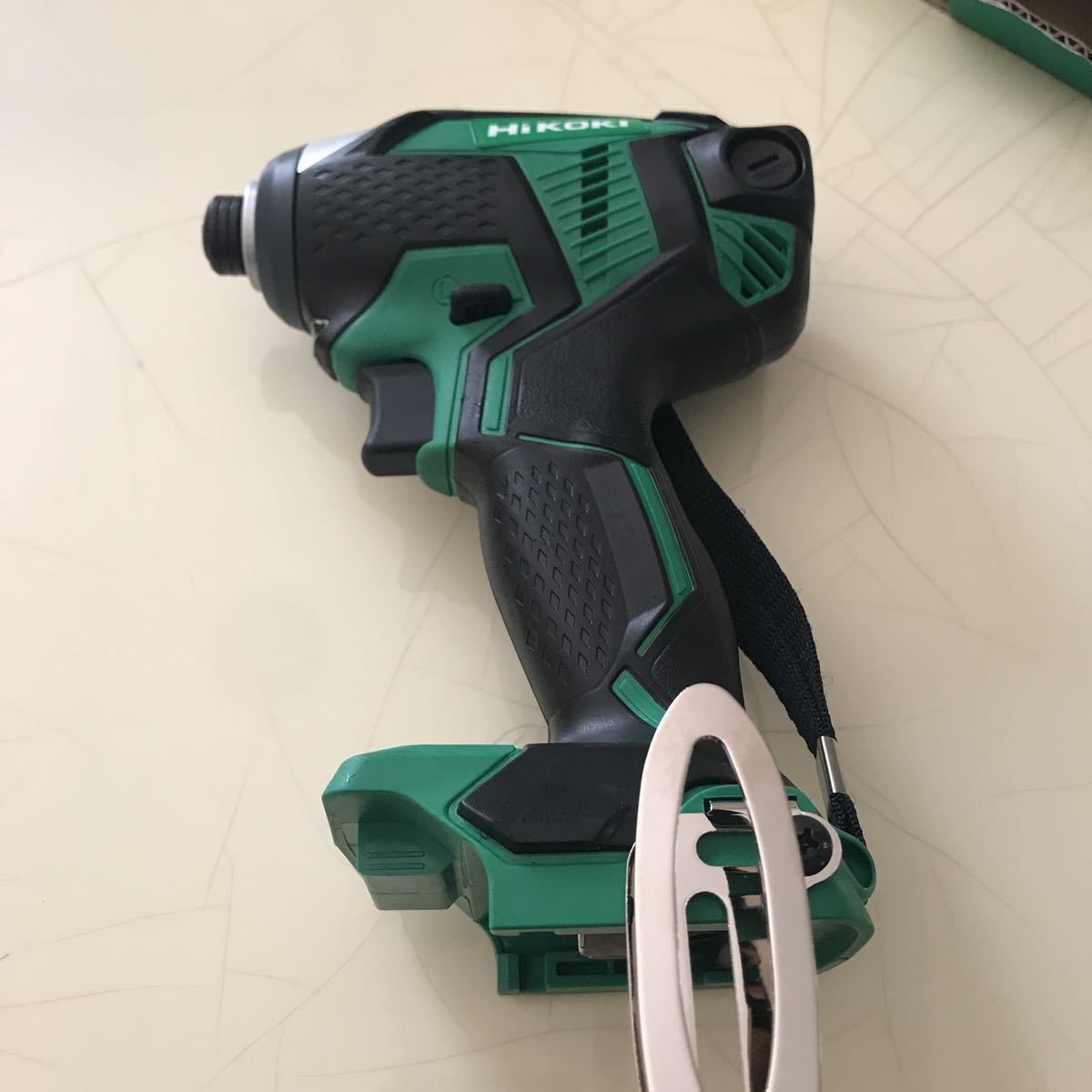 【新品・送料込】WH14DKL（NN）本体 コードレスインパクトドライバー HiKOKI 未使用 グリーン_5
