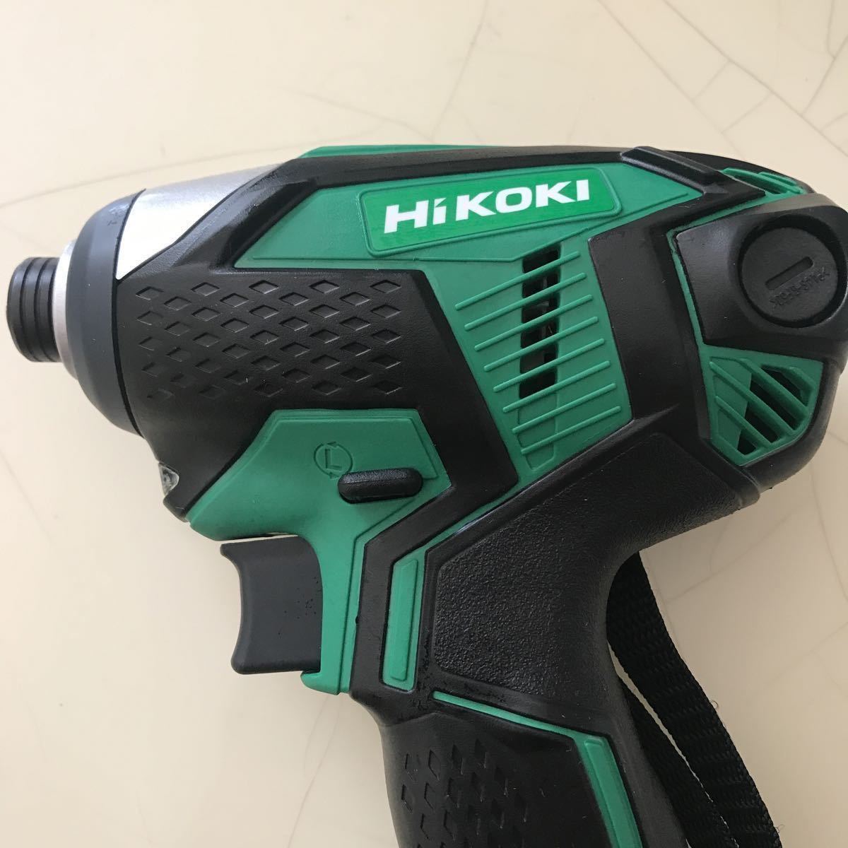 【新品・送料込】WH14DKL（NN）本体 コードレスインパクトドライバー HiKOKI 未使用 グリーン_6