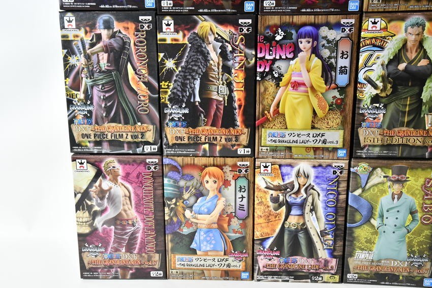 052 y0843 未使用 未開封品 ワンピース DXF DXフィギュア 22個セット 