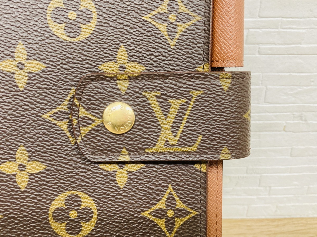 戸○1073 LOUIS VUITTON ルイヴィトン アジェンダGM 手帳 手帳カバー 