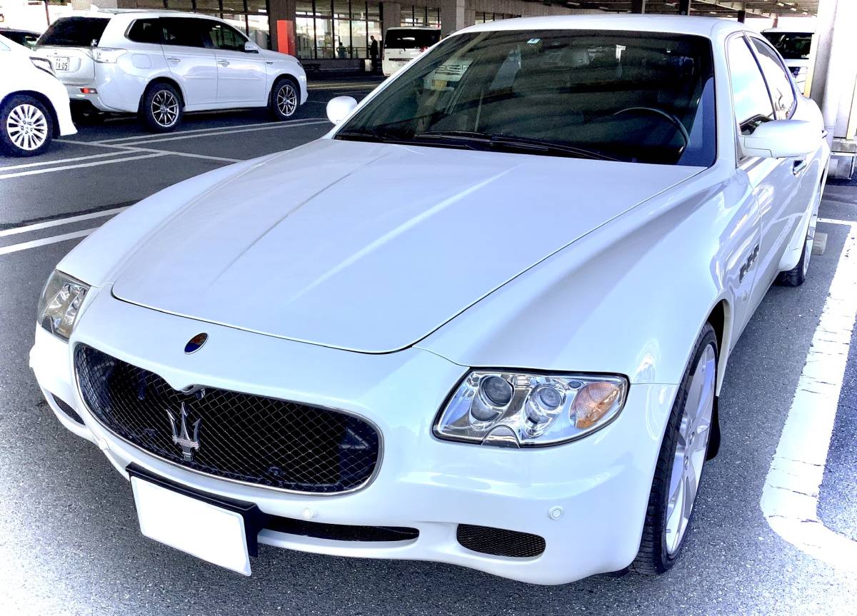 完全 マセラティクアトロポルテスポーツgt 6速パドルシフト付きオートマチック ディーラー車 事故修復歴無し4 5点車 クアトロポルテ 売買されたオークション情報 Yahooの商品情報をアーカイブ公開 オークファン Aucfan Com