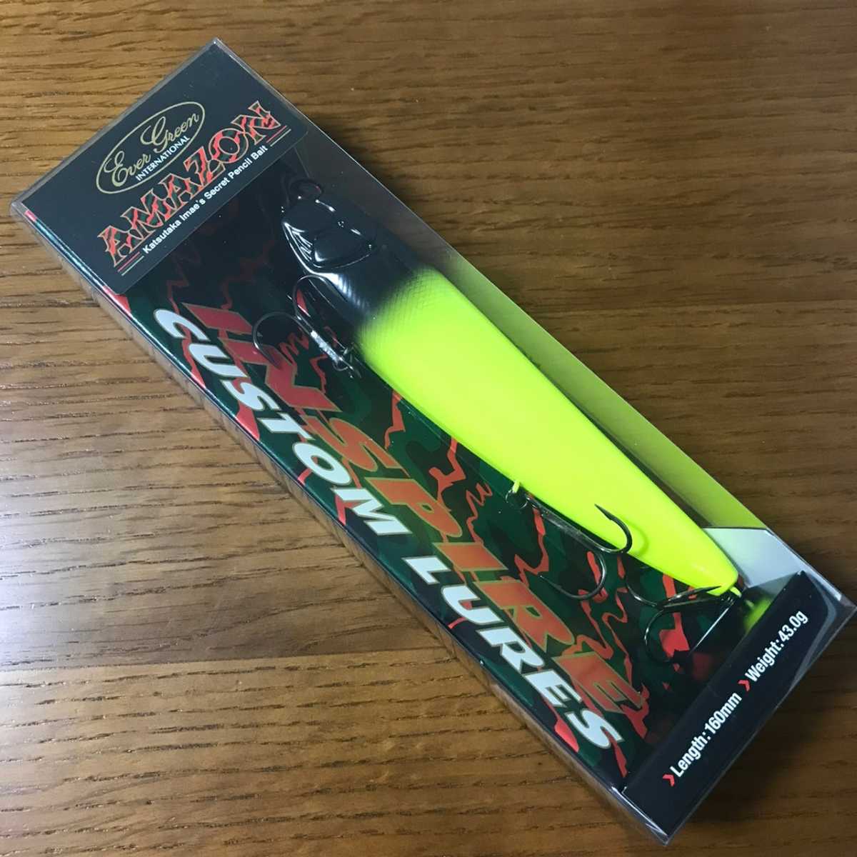 新品 アマゾンペンシル ブラックヘッドチャート エバーグリーン AMAZON