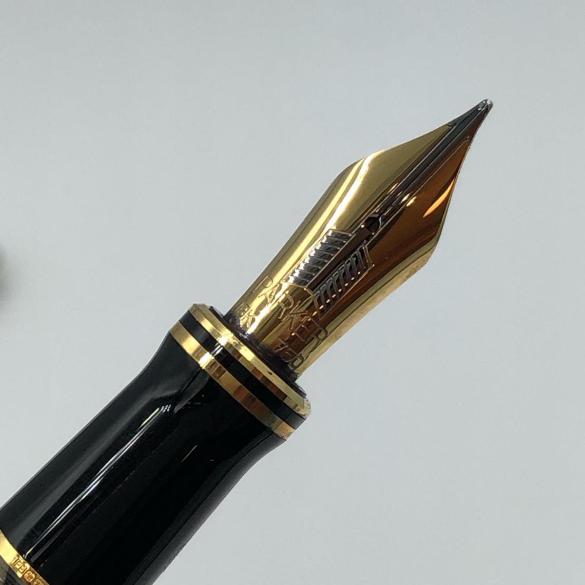 PARKER パーカー デュオフォールド センテニアル ペン先 18K-750刻印 