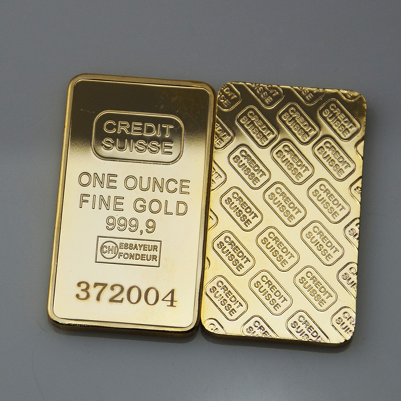 10枚インゴット【レプリカ】高品質　インテリア雑貨　GOLD ※シリアル違い 10枚】 インゴット レプリカ ※シリアル違い 金地金 1オンス 地金 GOLD