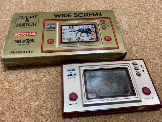任天堂 古い ゲームウォッチ Oc22 オクトパス 昭和レトロ 現状出品 ゲームウォッチ 売買されたオークション情報 Yahooの商品情報をアーカイブ公開 オークファン Aucfan Com