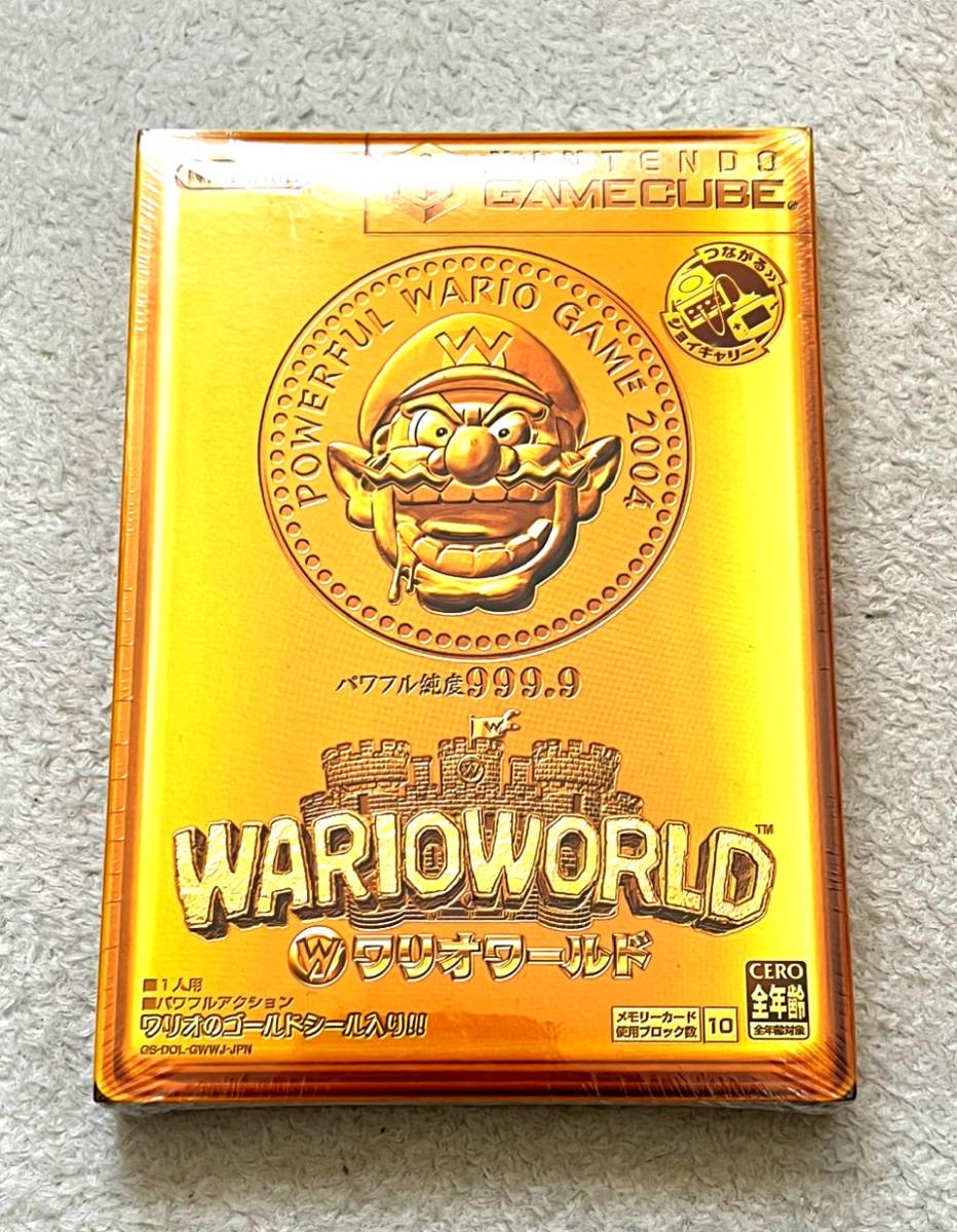 新品未開封・未使用・美品〉GC ニンテンドー ゲームキューブ ワリオ 