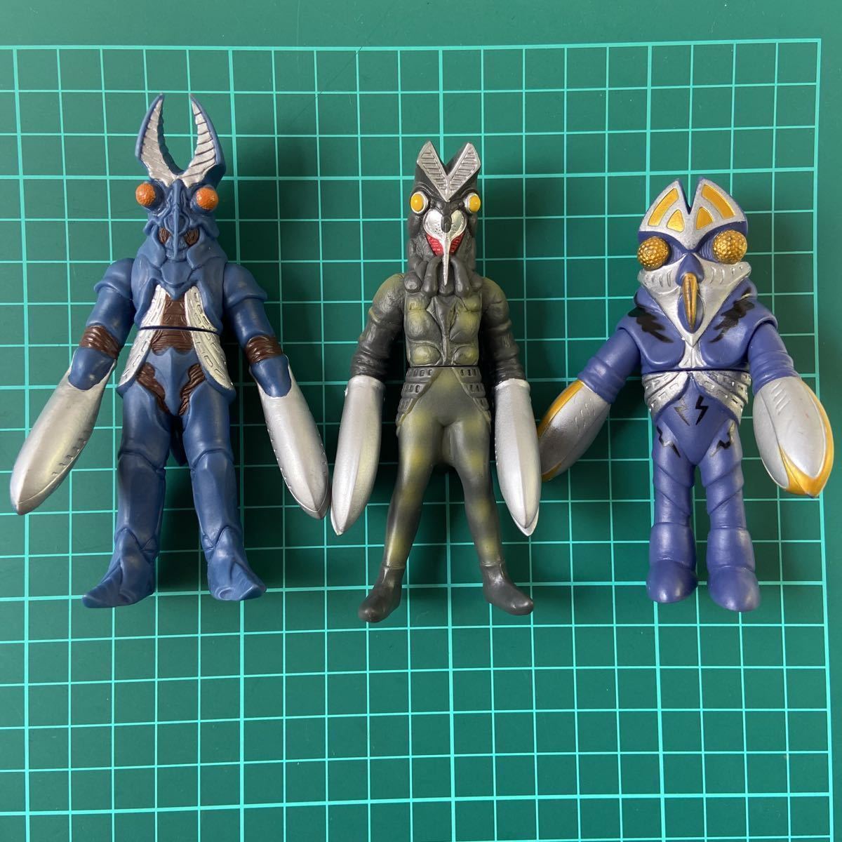 美品 バルタン星人 ソフビフィギュア 10体セット BANDAI ☆当時物
