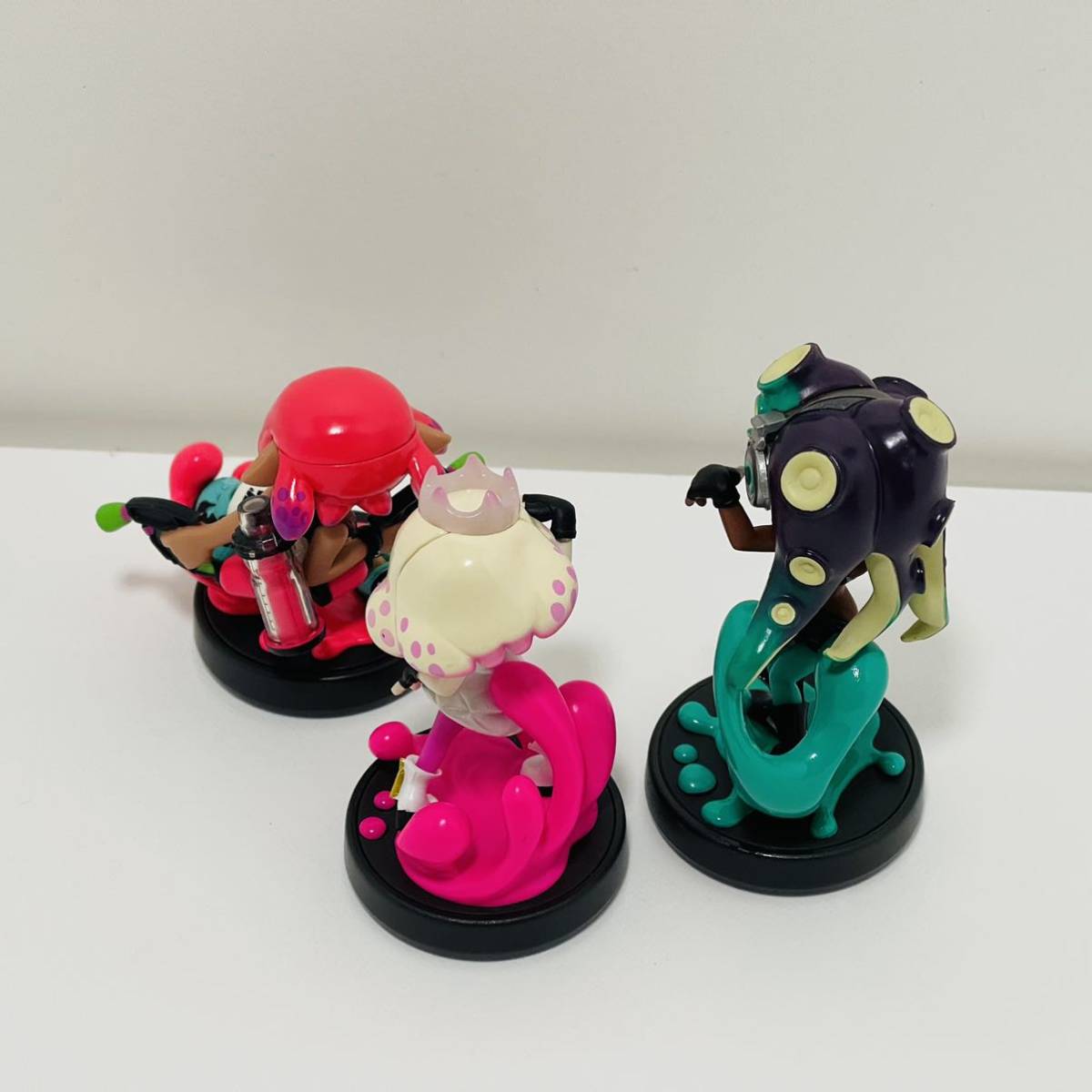 動作確認済み 】【美品】amiibo ヒメ イイダ ガール ネオンピンク 3体 