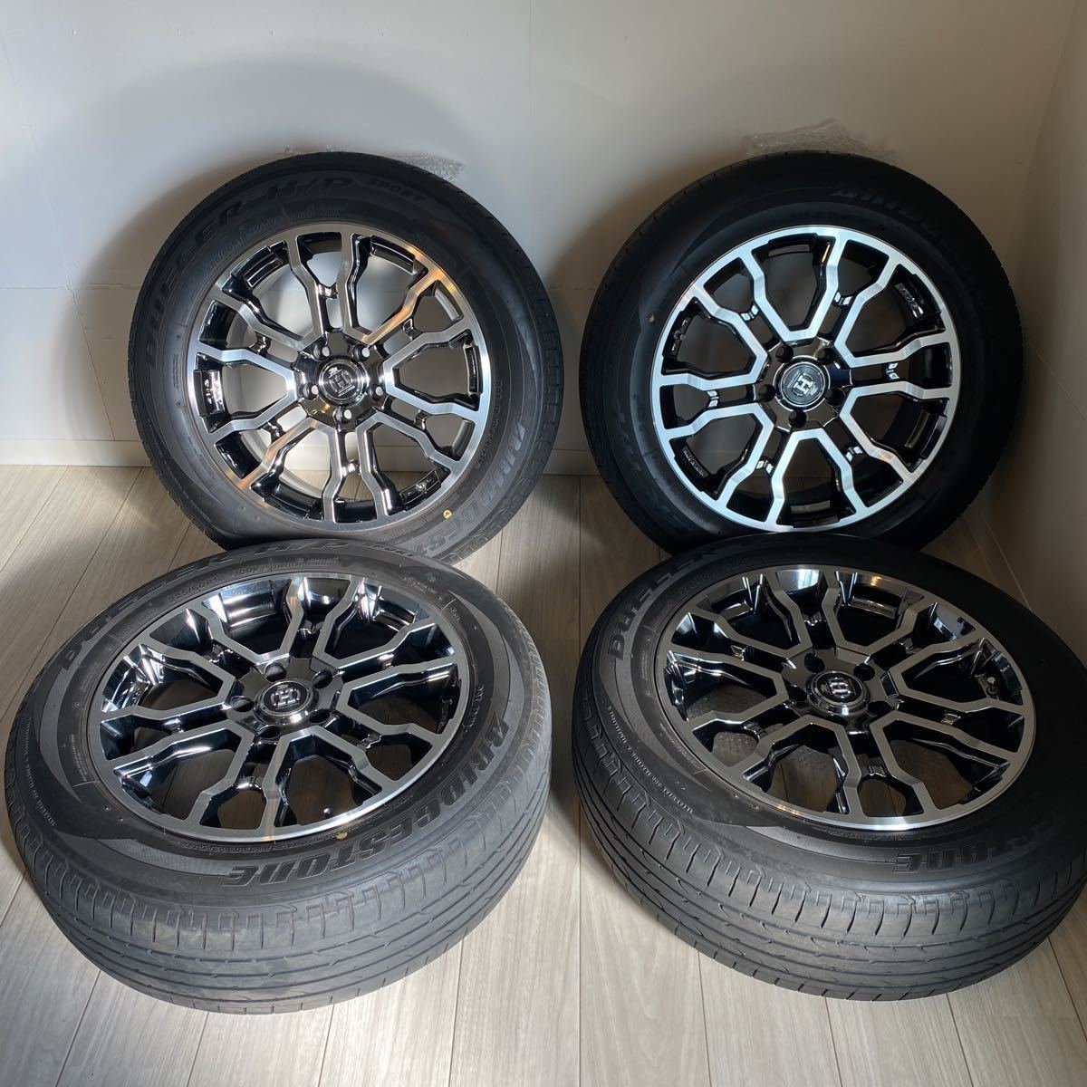 送料込】レイズ 20インチホイールタイヤ4本セット フルクロス T6