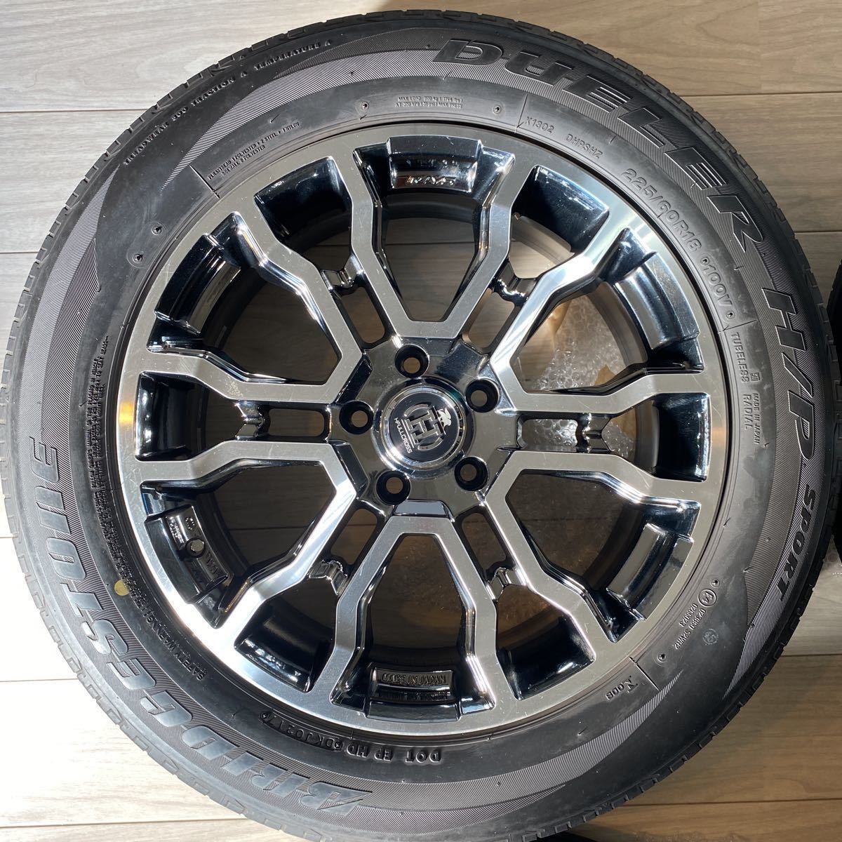 送料込】レイズ 20インチホイールタイヤ4本セット フルクロス T6