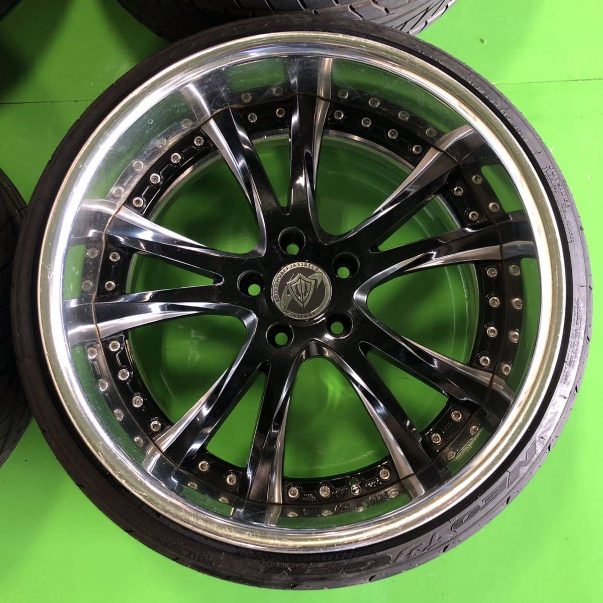 NA314 中古 VIENNA ヴィエナ TANABE SPEED STAR ホイール 19×9.5J -2 