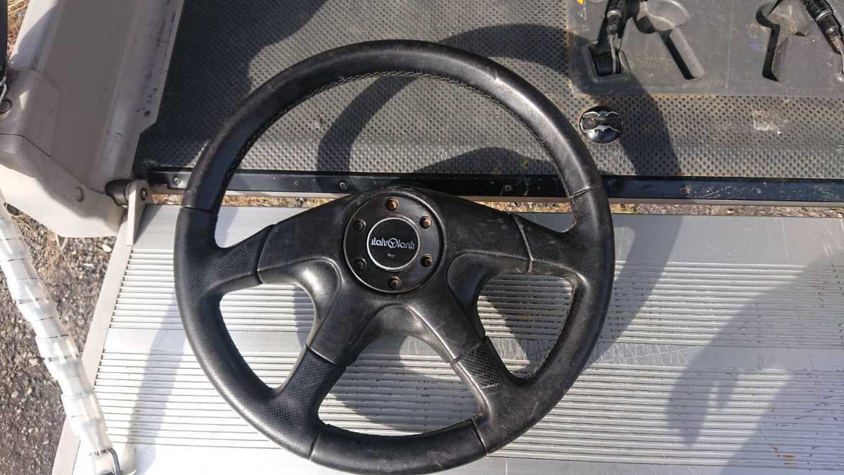 イタルボランテ ドルチェ？37パイ レザー巻き 昭和 旧車 当時物