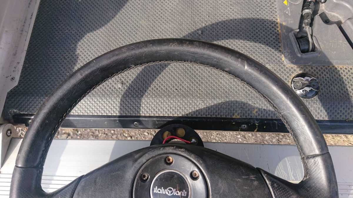 イタルボランテ ドルチェ？37パイ レザー巻き 昭和 旧車 当時物