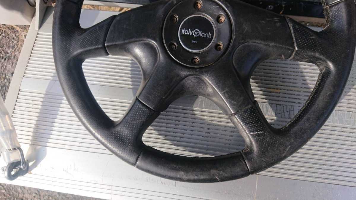 イタルボランテ ドルチェ？37パイ レザー巻き 昭和 旧車 当時物