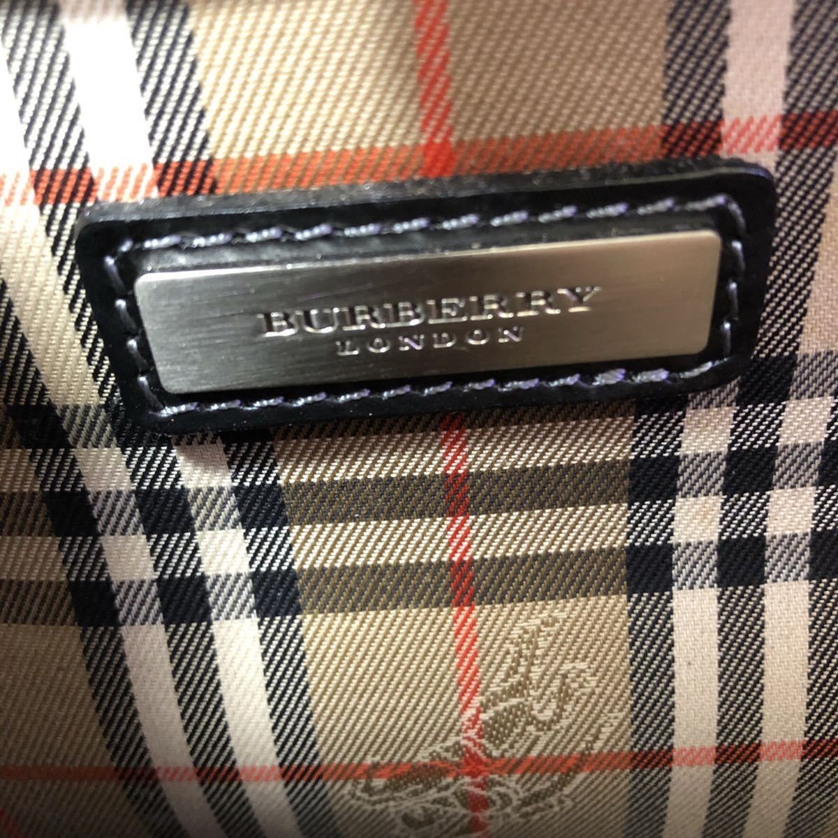 極美品】貴重◇バーバリー◇BURBERRY◇ロンドン◇ダレスバッグ◇ノバ