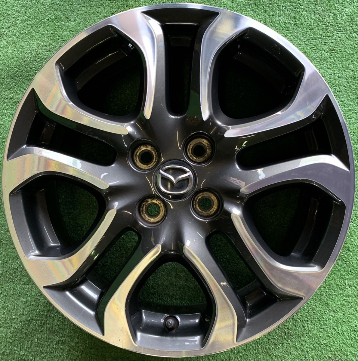 ☆美品♪ マツダ DJ系 デミオ純正16インチ5.5J＋40 100/4H 4本セット
