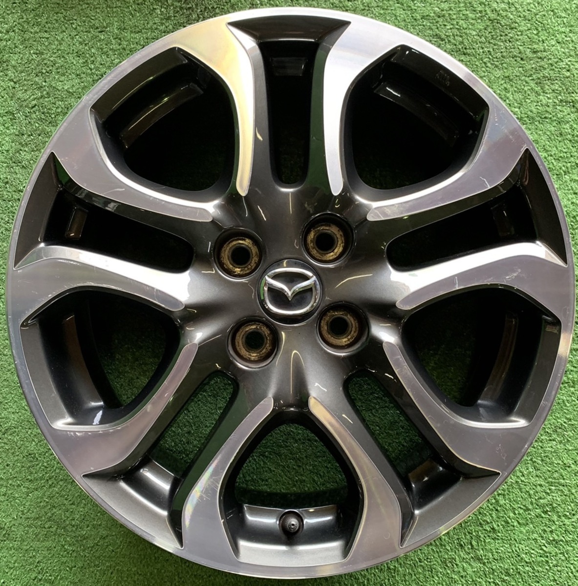 ☆美品♪ マツダ DJ系 デミオ純正16インチ5.5J＋40 100/4H 4本セット
