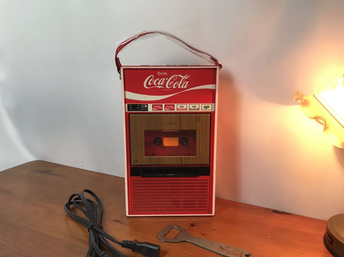 コカ・コーラ 自動販売機型 Coca-Cola カセットテーレコーダー