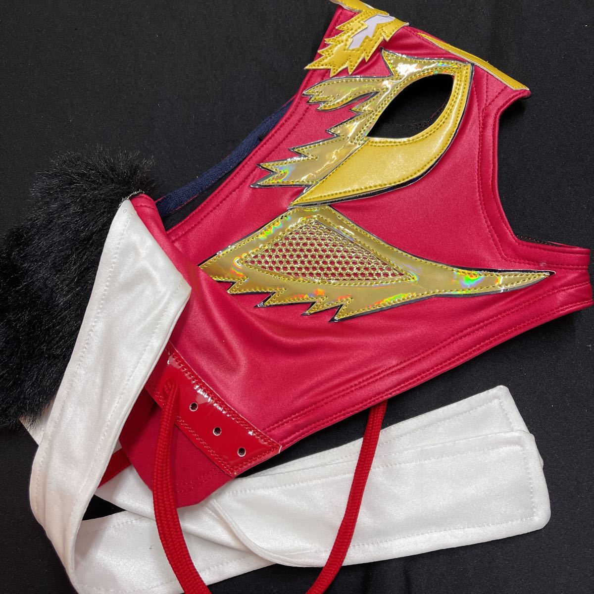 ハヤブサ プライベート用マスク ほこれ プロレスマスク FMW 不死鳥